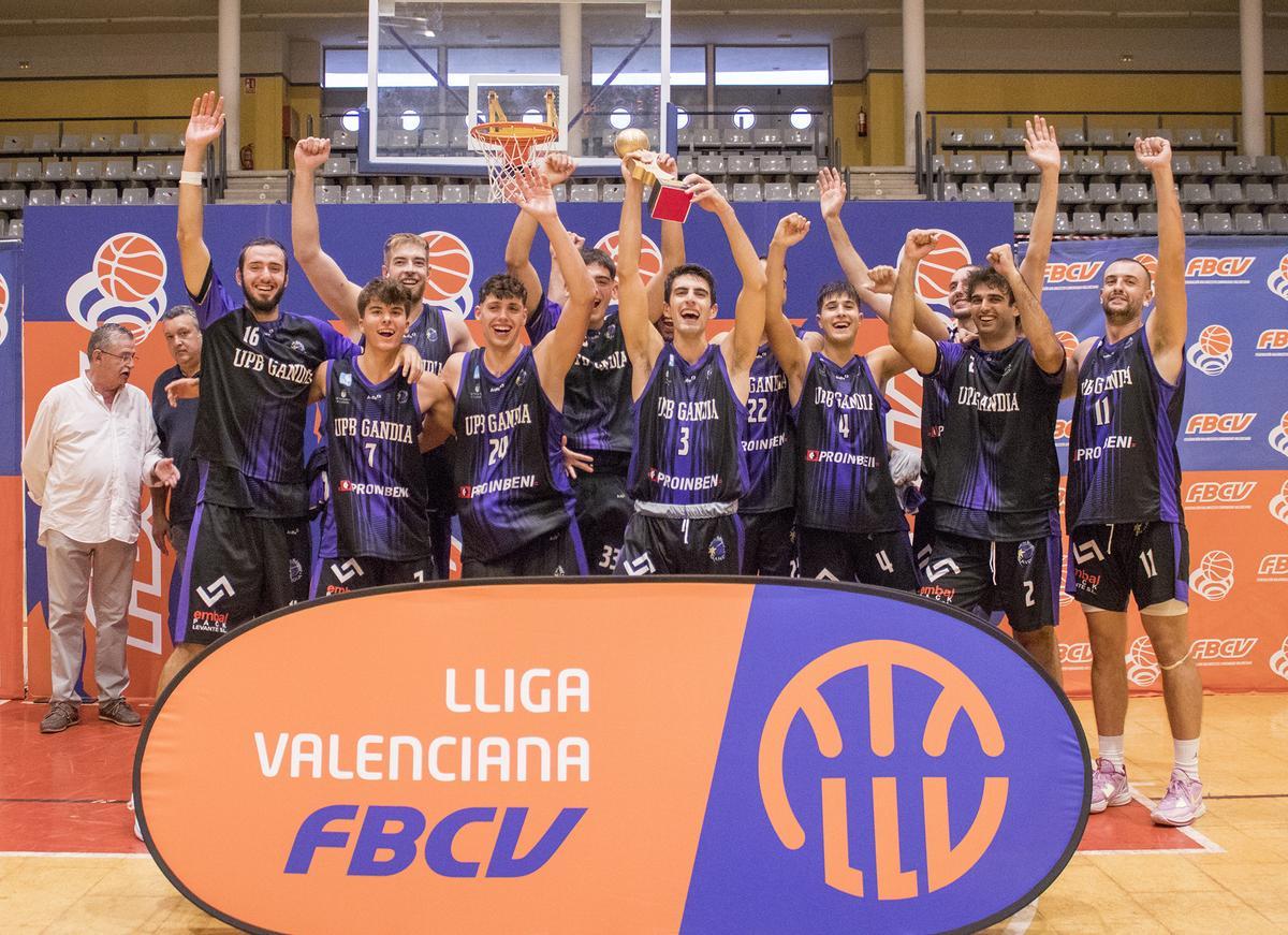 Proinbeni UPG Gandia conquistó su segundo título consecutivo de la Lliga Valenciana EBA derrotando en la Final a Picken Claret por 51-68.
