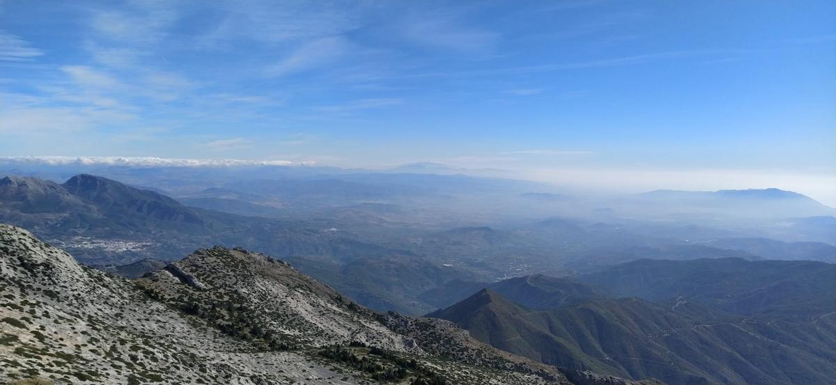 sierra nieves senderos