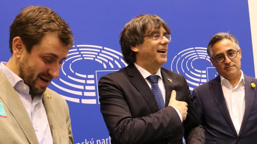 La JEC declara vacants els escons al Parlament Europeu de Junqueras, Comín i Puigdemont