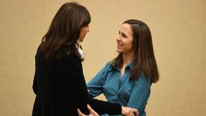 Ana Redondo e Ione Belarra, en la Comisión de Igualdad.