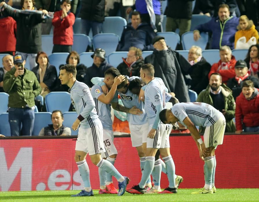 Las mejores imágenes de la remontada celeste en Balaídos frente al equipo de Lopetegui.