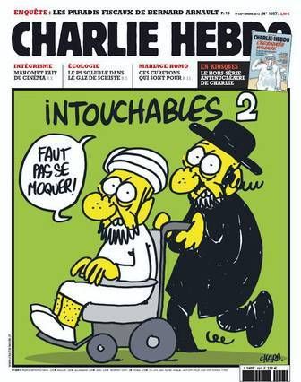 Sátira de las portadas del 'Charlie Hebdo'