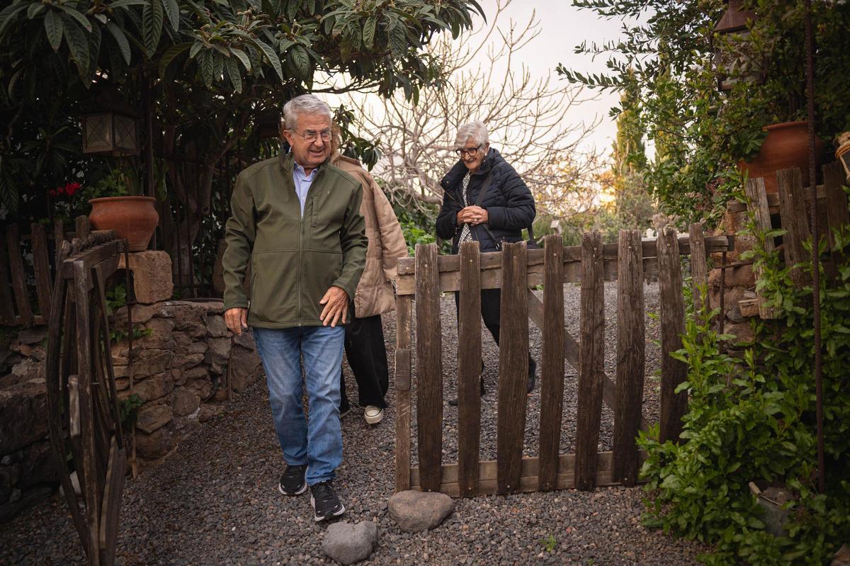 La vida en Taucho, uno de los núcleos de la Tenerife vaciada