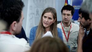 Sara Aagesen durante la rueda de prensa posterior al Consejo de Ministros.