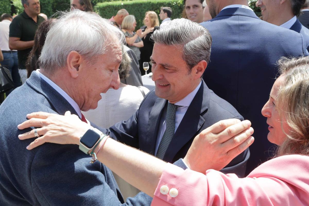 La calurosa despedida a Germán Serrano, el eterno juez decano de Vigo