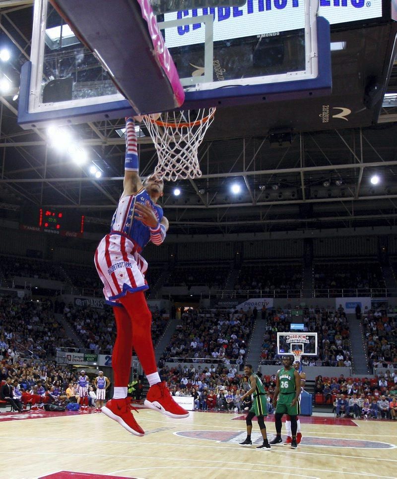 La exhibición de los Globetrotters cautivó al pabellón Príncipe Felipe