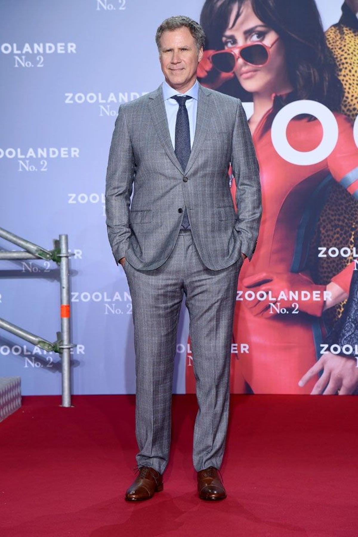 Will Ferrell, en el estreno de 'Zoolander 2' en Berlín.