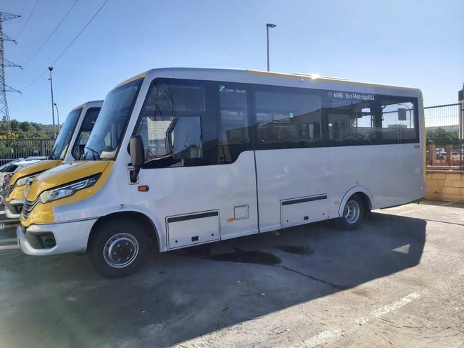 El AMB renueva la flota de la línea MB3 de Molins de Rei (Barcelona) con 2 nuevos microbuses
