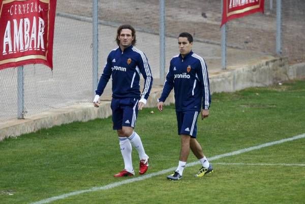 Entrenamiento del miércoles del Real Zaragoza