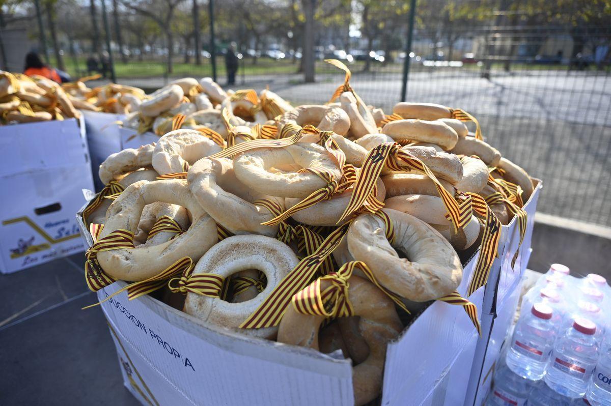 Rollos de Sant Antoni en Castelló.