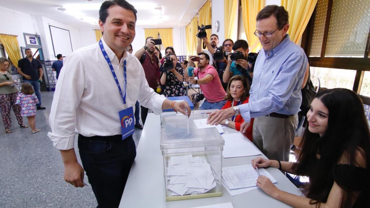 José María Bellido recuerda a los cordobeses que con su voto deciden &quot;el futuro de la ciudad&quot;