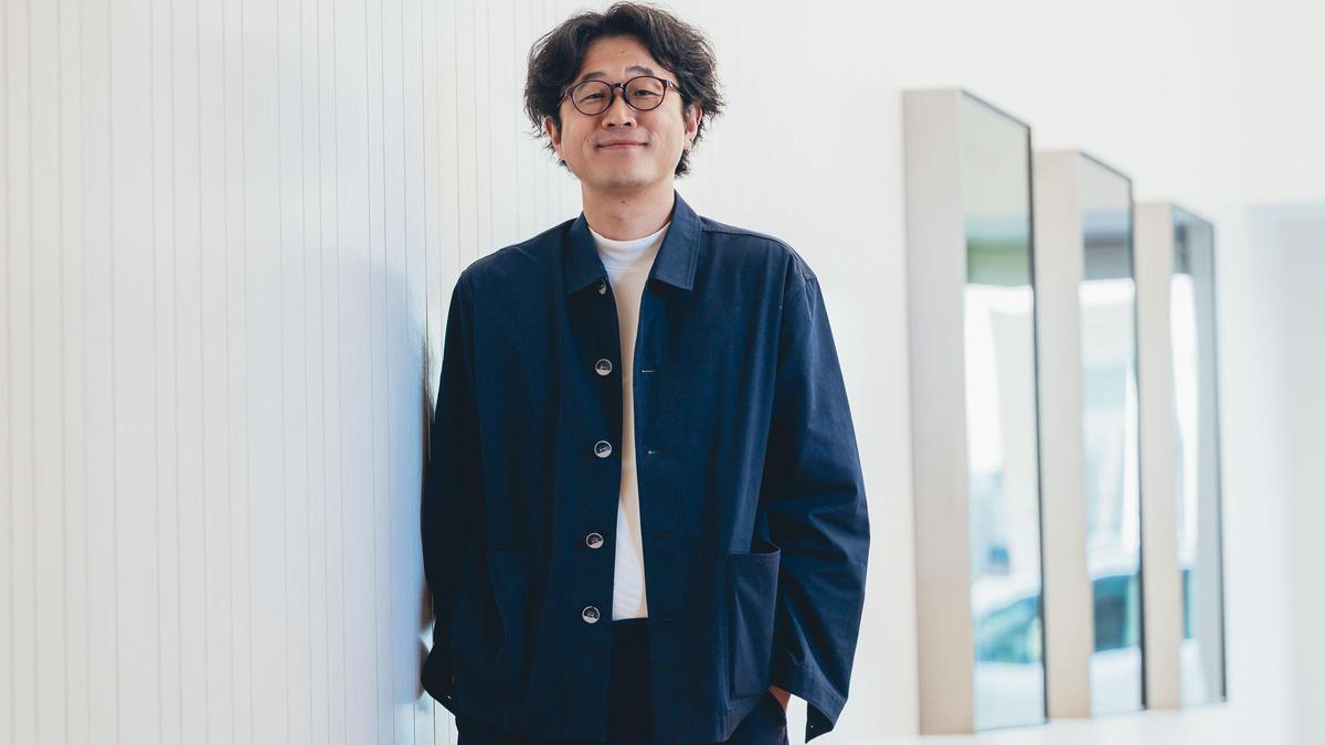 El elaborador de vinos chino Ian Dai Hongjing, fundador de Nomad Winery / Slow Wine, durante su visita a la cumbre internacional de jóvenes talentos Wine Shapers.