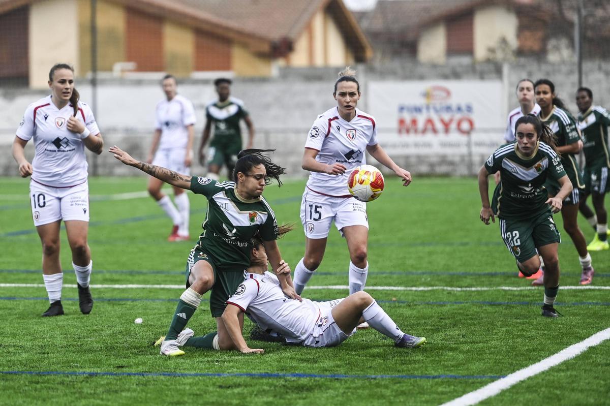 Imagen del partido Cacereño-Osasuna de hace dos semanas.