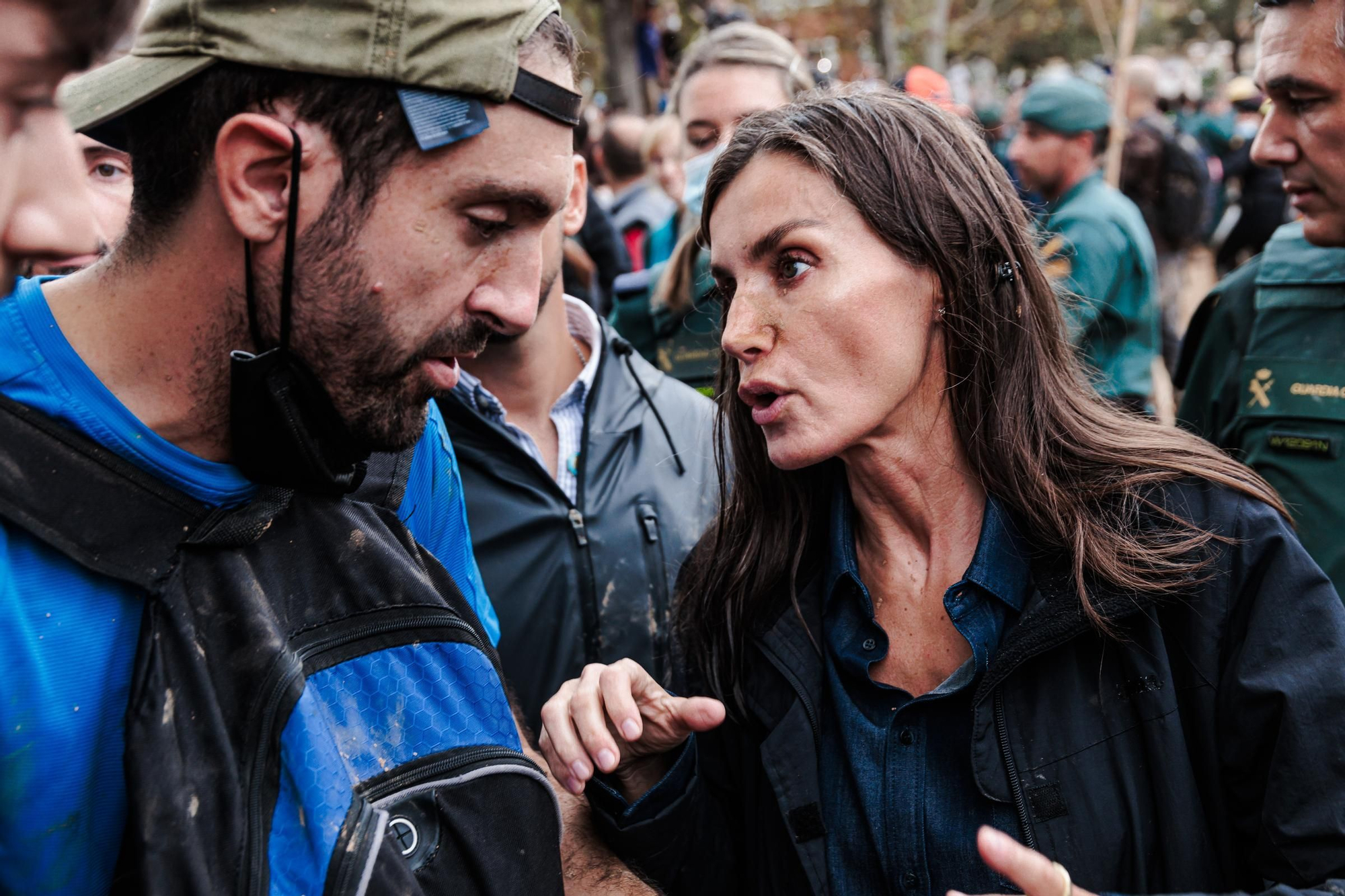 Disturbios en la visita de los Reyes, Sánchez y Mazón a Paiporta