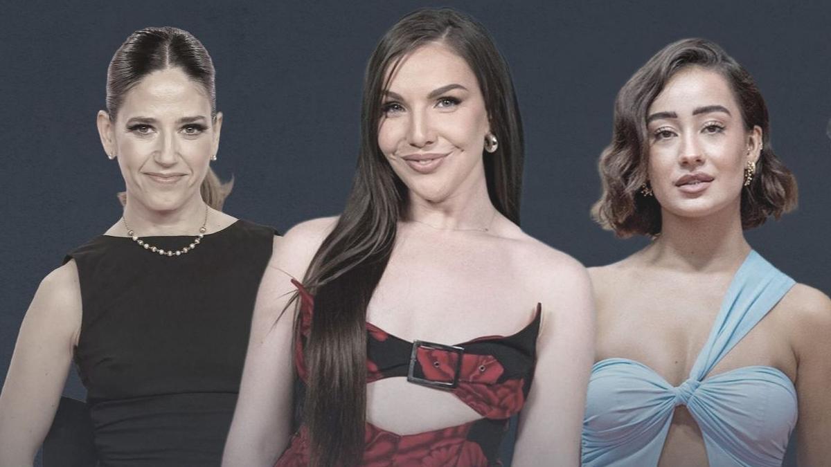 Núria Marín, Inés Hernand y Marina Rivers