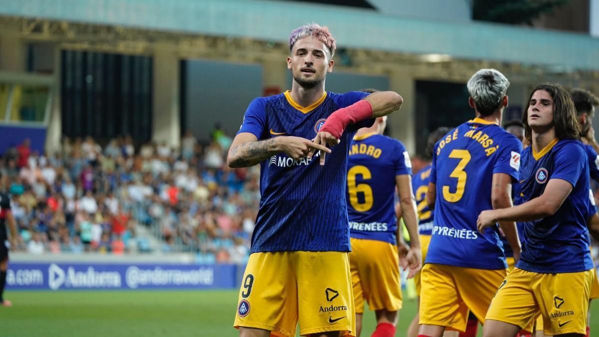 El FC Andorra volvió a ganar y se posiciona entre los primeros lugares de la tabla