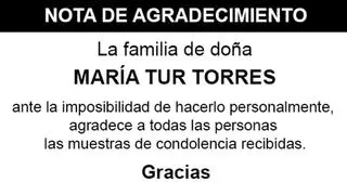 Nota María Tur Torres