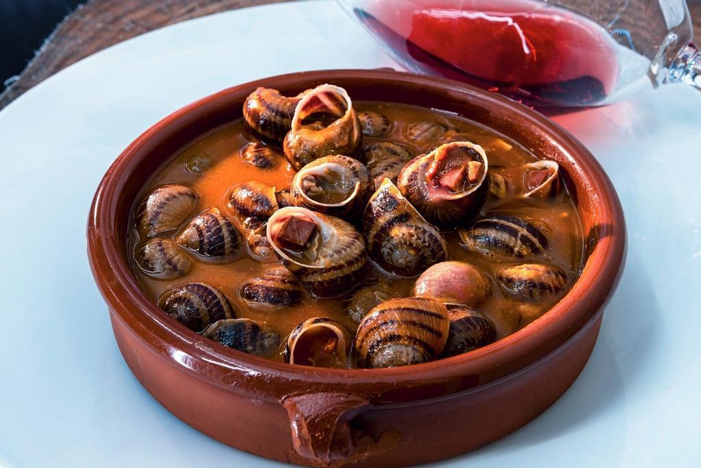 Caracoles al estilo más tradicional