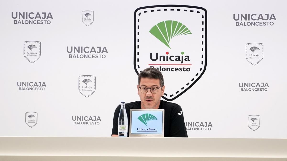 Fotis Katsikaris, entrenador del Unicaja.