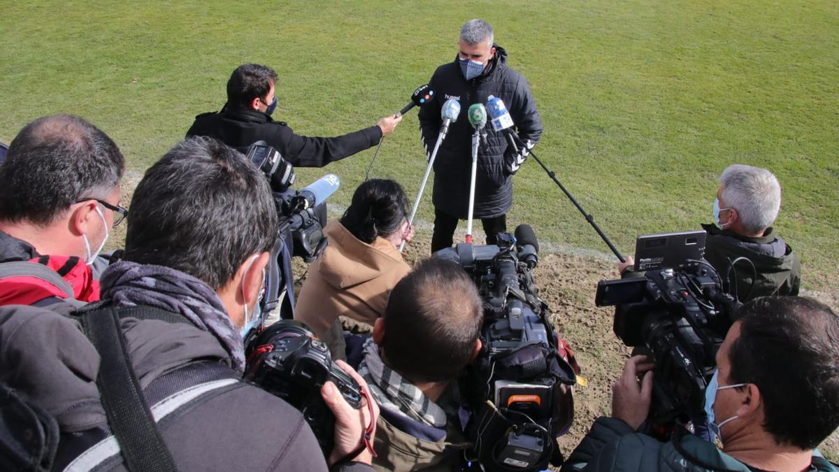 Vicente Parras, técnico del Alcoyano