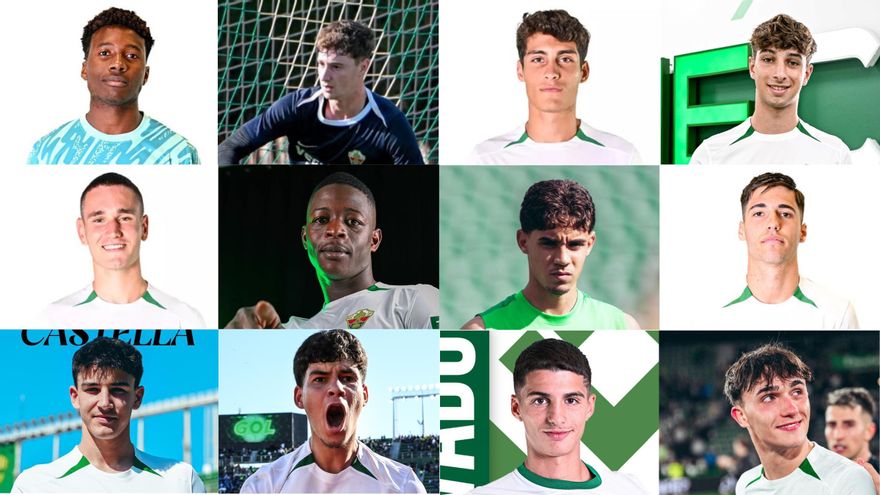 A falta de caras nuevas... el Elche tira de su cantera