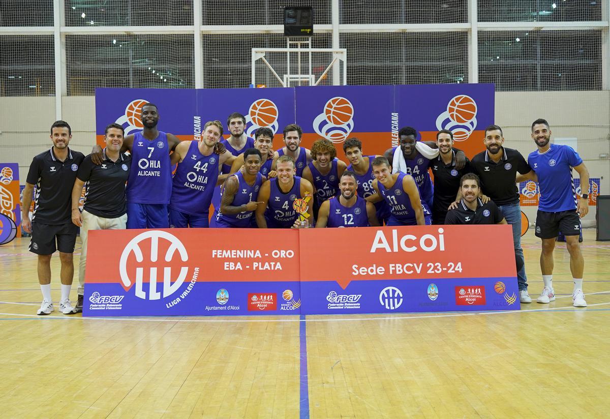 HLA Alicante conquistó su tercer título de Lliga Valenciana Oro superando a Amics Castelló por 85-77.