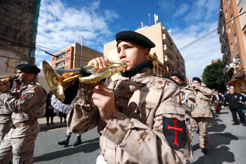 Procesión de las Palmas en la parroquia de Ntra. Sra. de los Ángeles