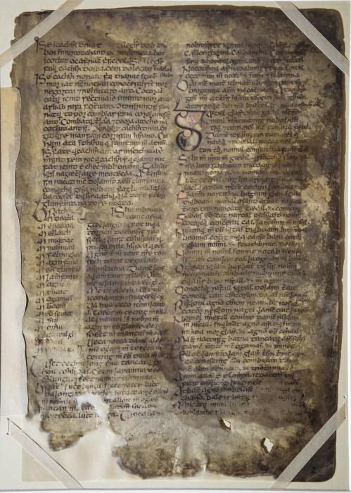 The Book of Leinster llega a Galicia tras 800 años.