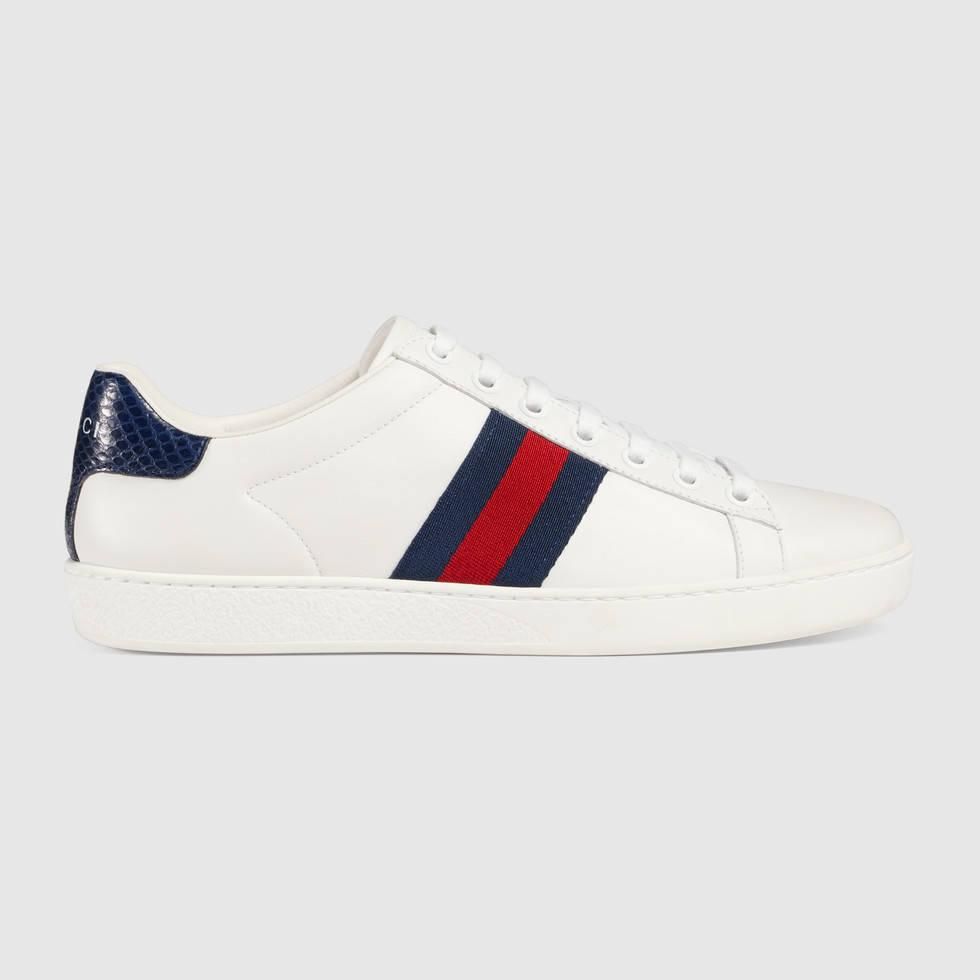 Zapatilla deportiva de piel, Gucci