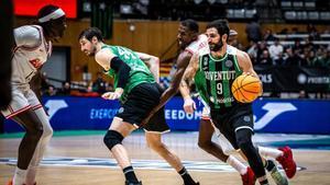 Ricky Rubio, en el partido de BCL ante el Chalon