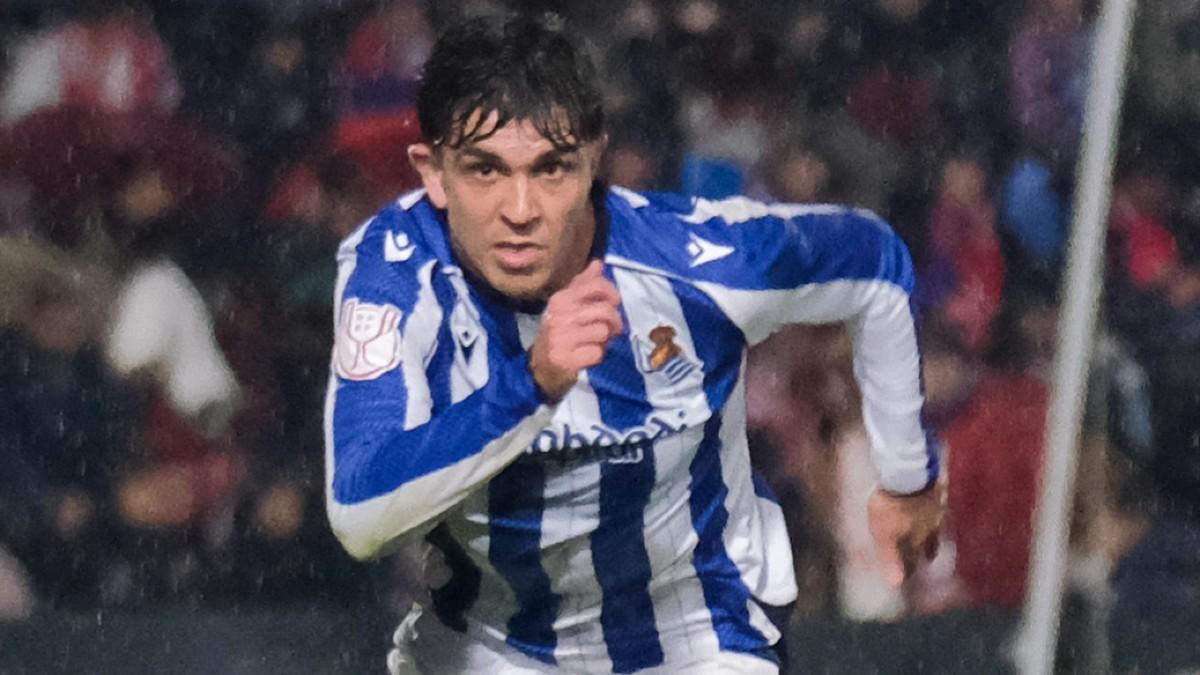 Aramburu, jugador venezolano de la Real Sociedad