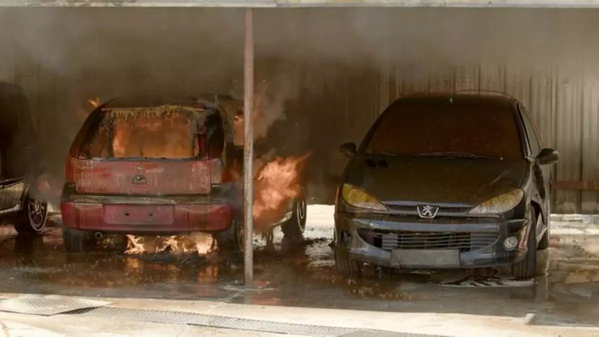 Un agente 100% ecológico apaga el fuego en los incendios de las baterías eléctricas