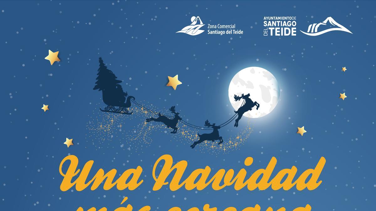 Santiago del Teide sortea un viaje y 8 cheques-regalo con su campaña comercial de Navidad “Una Navidad más Cercana&quot;