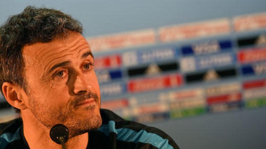 Luis Enrique, optimista sobre la final del Mundialito.