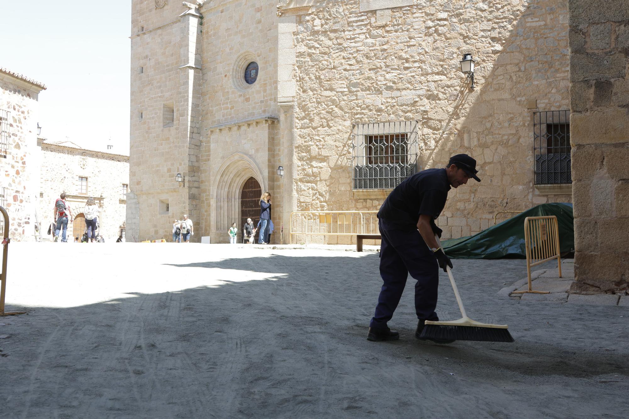 Fotogalería | Cáceres ya es el 'Desembarco del rey'