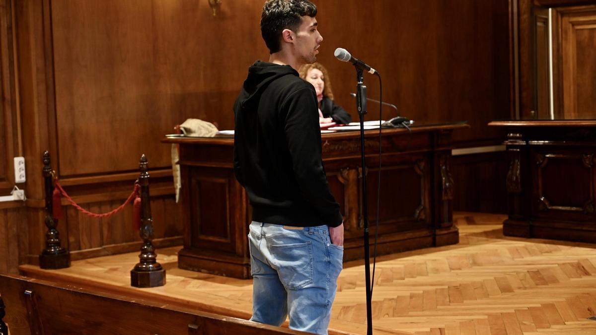 El acusado, en el juicio