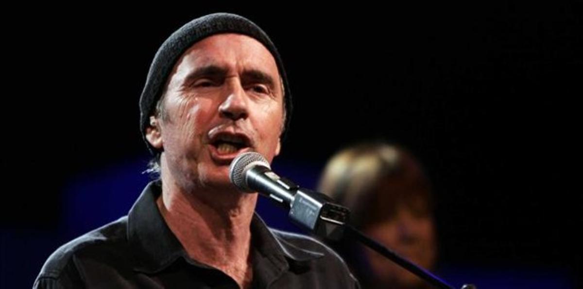Lluís Llach, un dels protagonistes del concert al Camp Nou. Lluís Llach, un dels protagonistes del concert al Camp Nou.