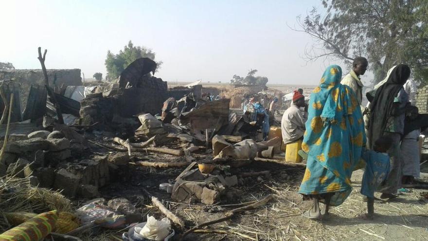 Els bombardejos de l&#039;exèrcit nigerià al campament de refugiats a Rann van deixar més de 70 morts