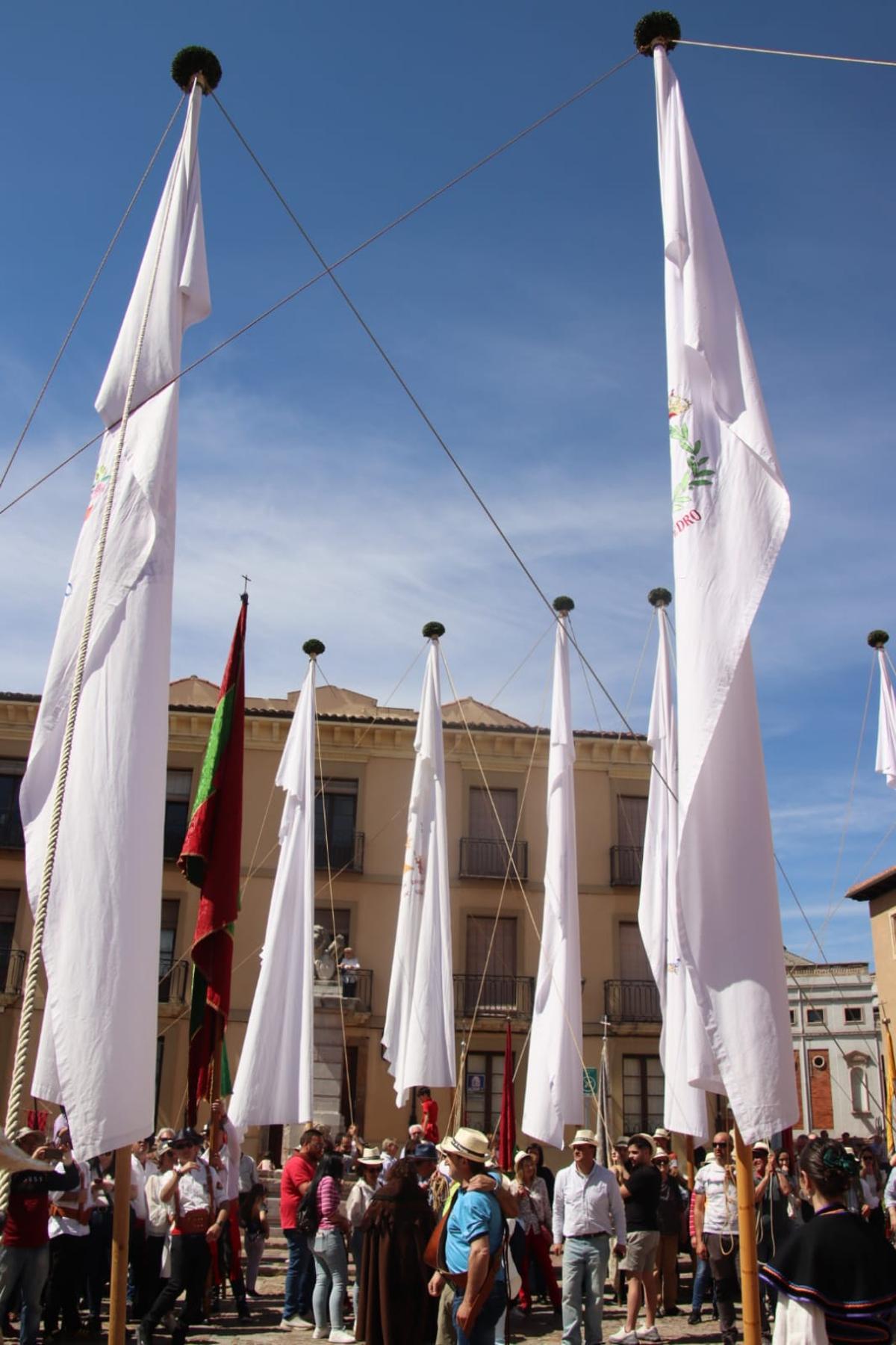 Pendones de Fariza en León