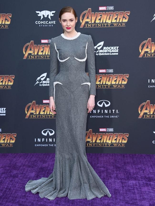 Karen Gillan: convertida en sirena-nebulosa