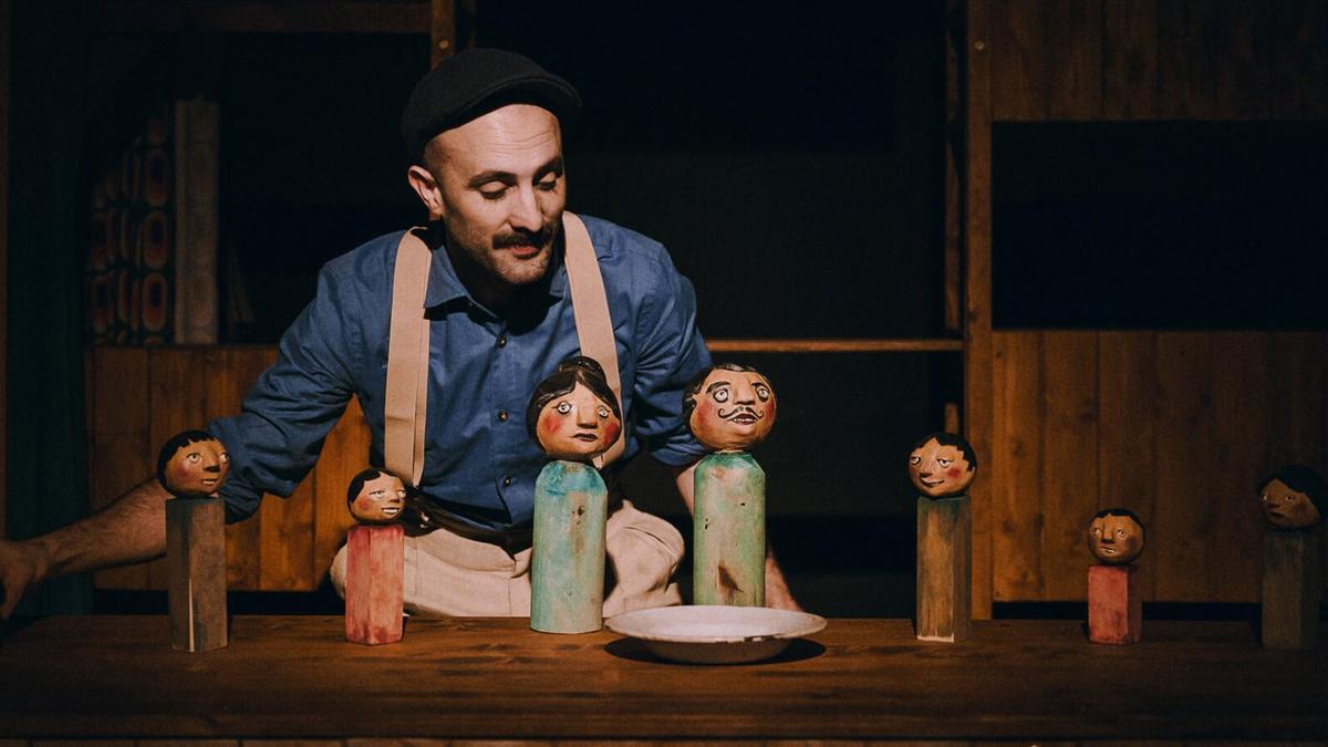 El espectáculo «Feriantes».