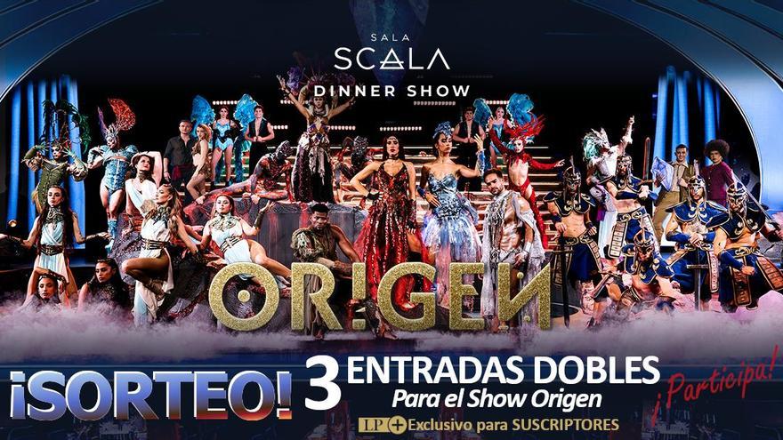 ¡LA PROVINCIA regala una experiencia única a sus suscriptores: Sorteo de entradas dobles para el Show Origen en la Sala Scala!