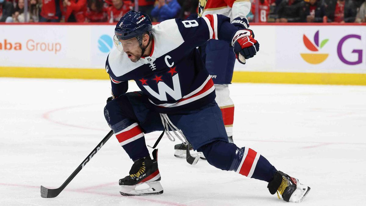 Ovechkin no se cansa de hacer historia