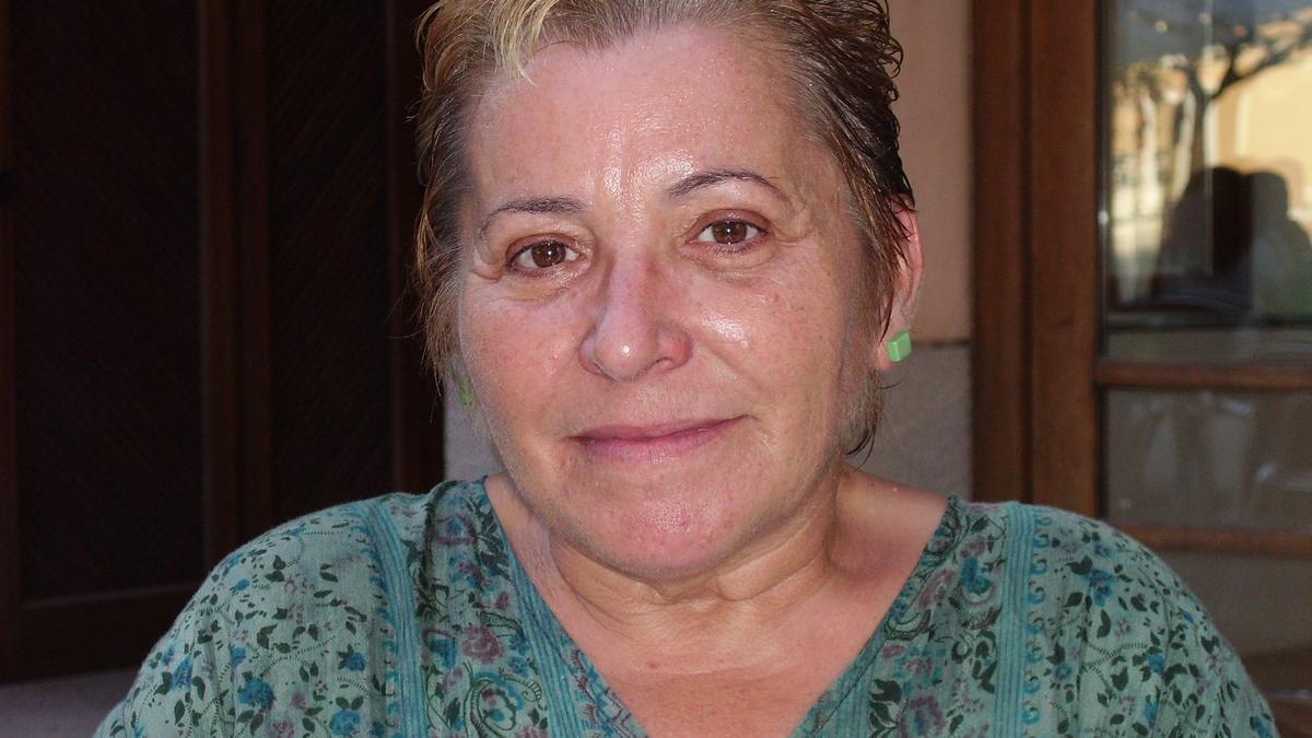 La escritora Xesca Ensenyat i Seguí (1951-2009).