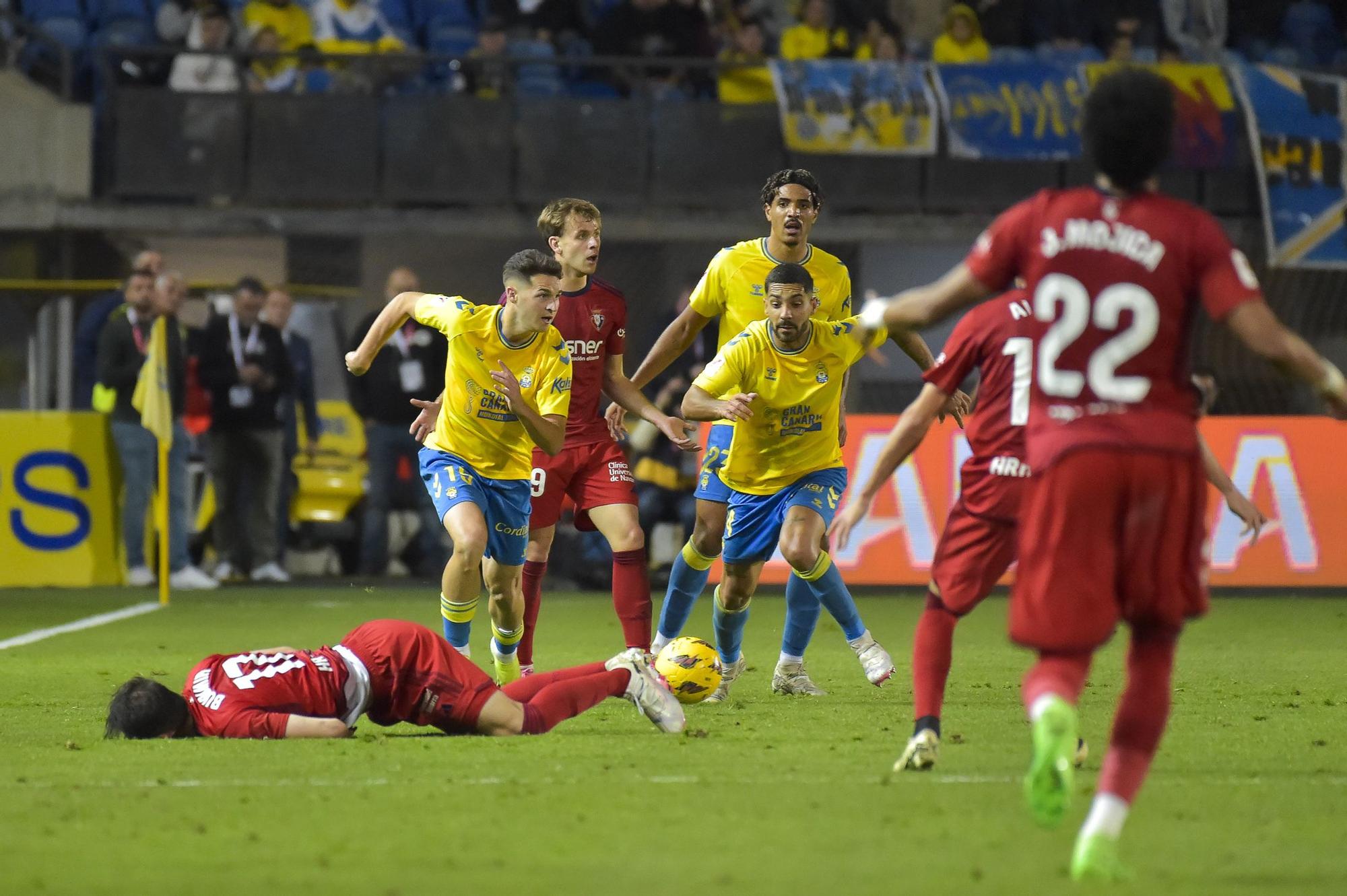 El partido UD Las Palmas-CA Osasuna, en imágenes