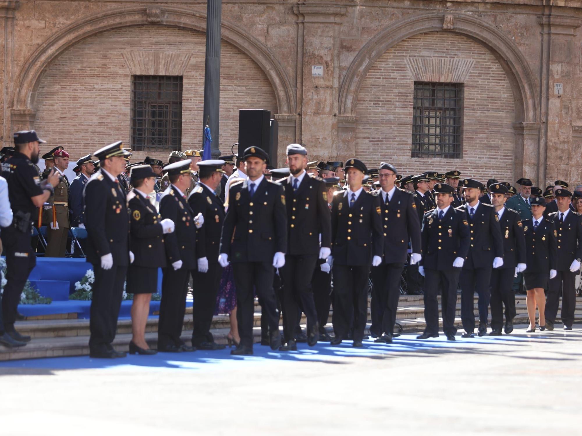 La Policía Nacional de Valencia celebra el Día de los Santos Ángeles Custodios