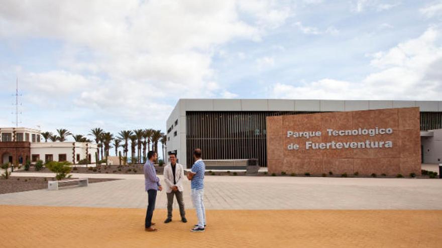 Imagen de la fachada del Parque Tecnológico de Fuerteventura.