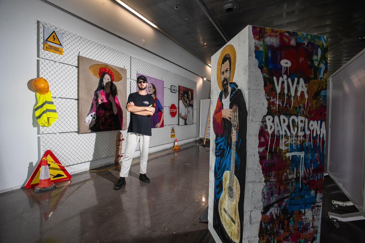 Exposición de TVBoy en el Disseny Hub de Barcelona