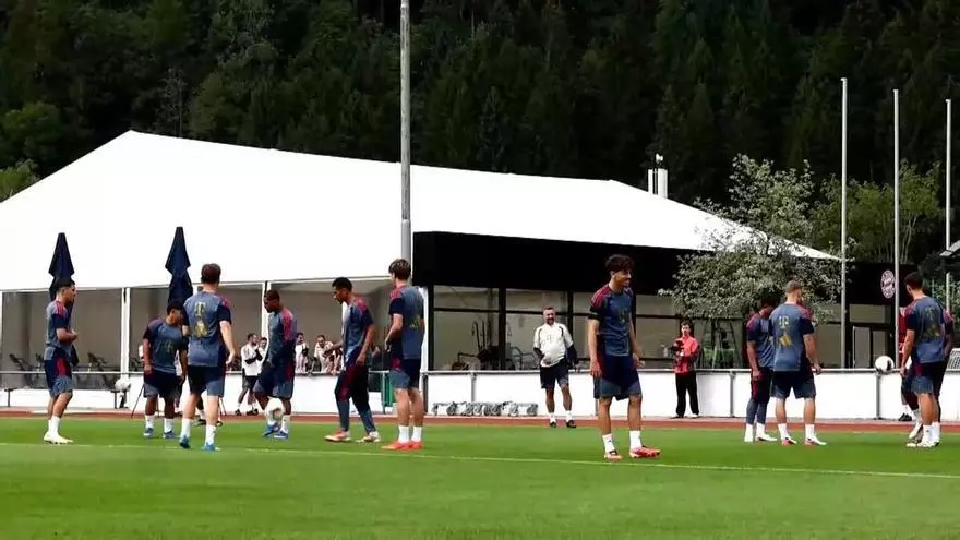 El Bayern prepara el partido amistoso que lo enfrentará al SV Rottach-Egern