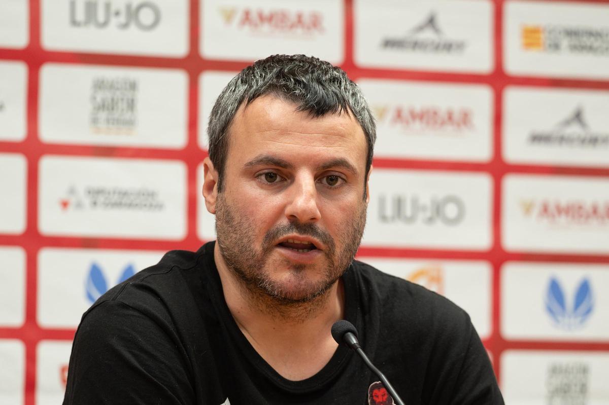 Carlos Cantero, en rueda de prensa